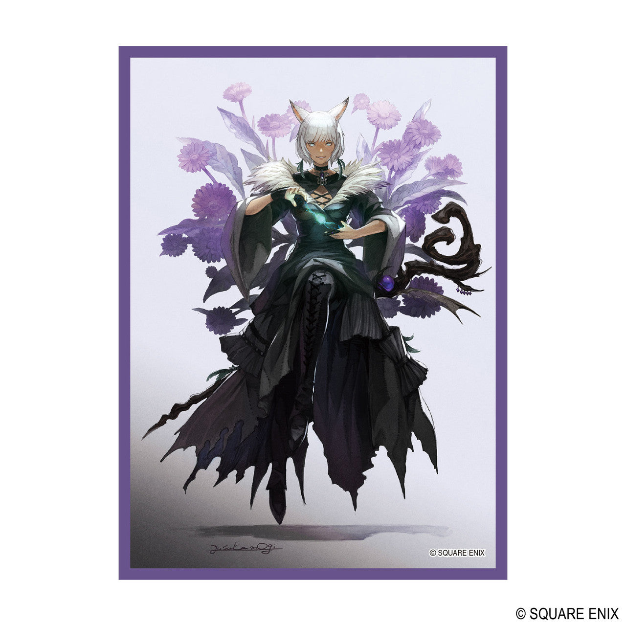 FINAL FANTASY Card Sleeve Series Y'SHTOLA (FFCSS-24) Standard Size Card Sleeves, 100 Count