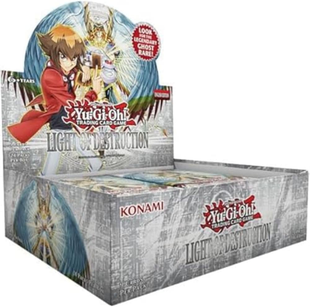 Yu-Gi-Oh! Light of Destruction Unlimited Reprint Booster Display (24 Packs)