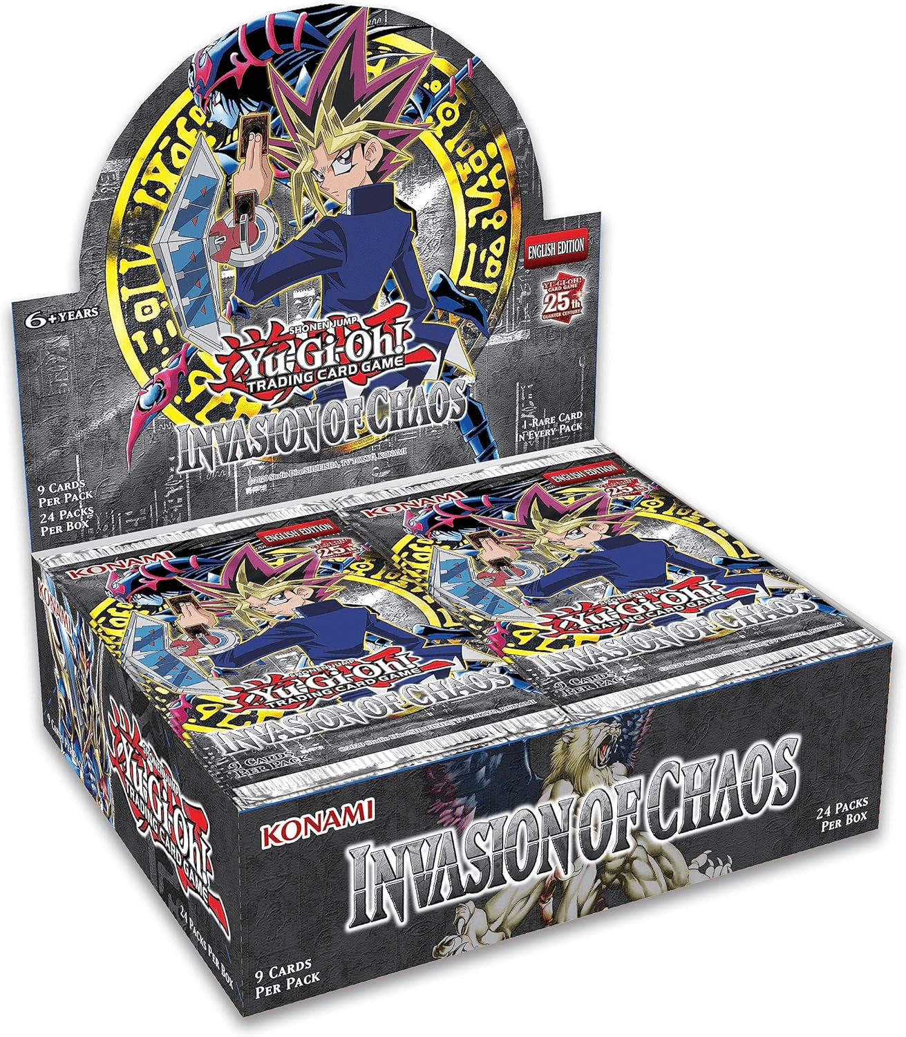 Yu-Gi-Oh! TCG: Invasion of Chaos Booster Box (25th Anniversary Edition)