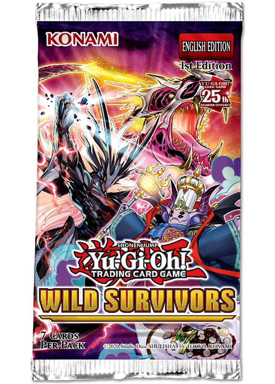 Yu-Gi-Oh! Wild Survivors Booster Pack (7 Cards)