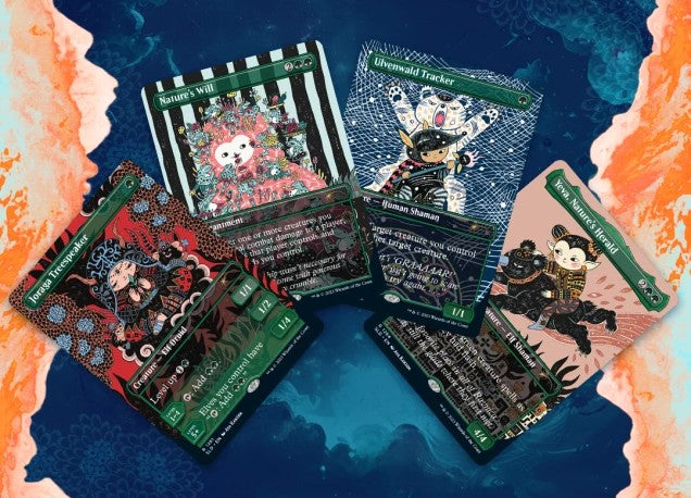 Magic the Gathering Secret Lair Nature Is Adorable (Foil)