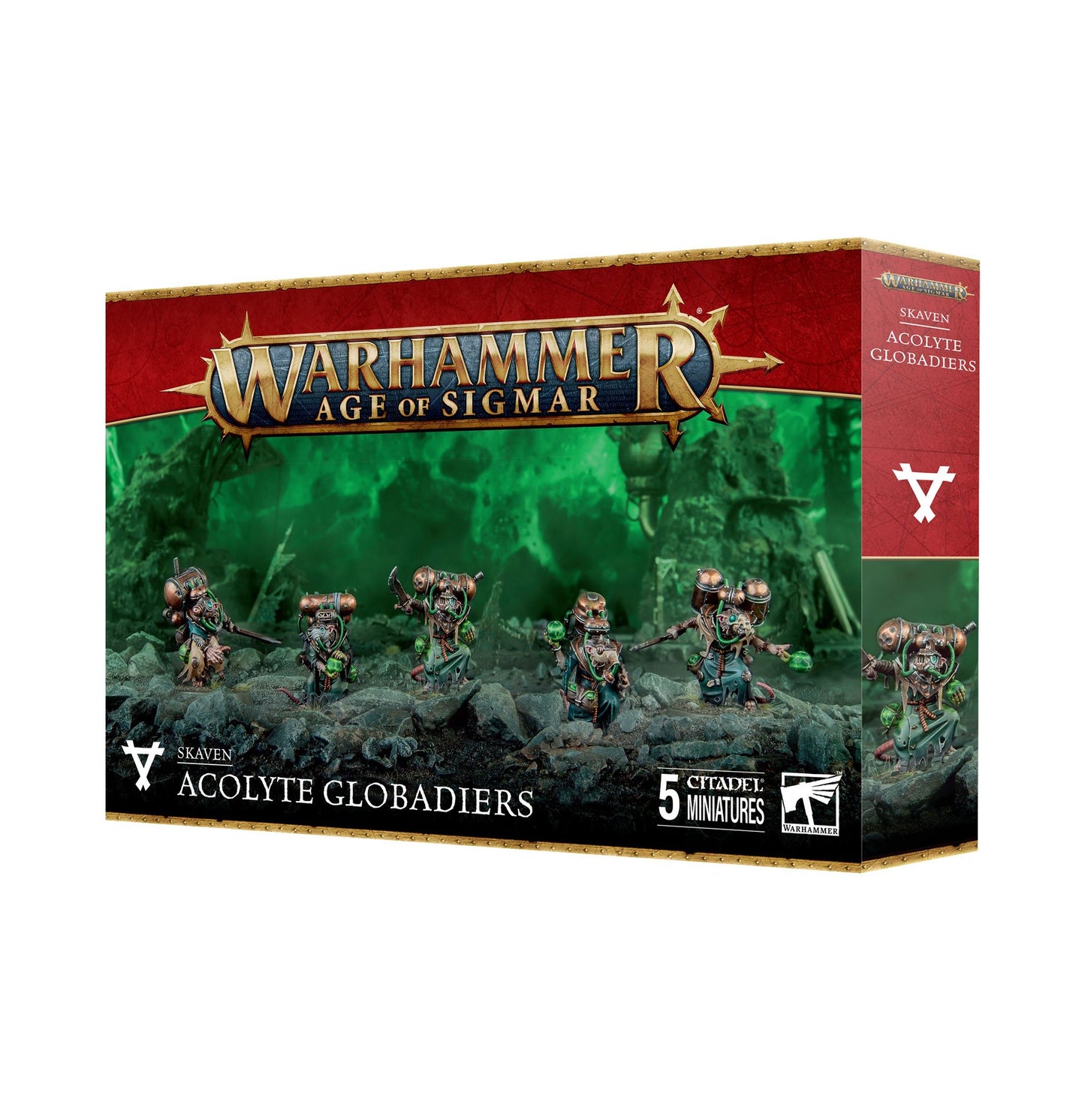 Games Workshop - Warhammer Age of Sigmar - Skaven - Acolyte Globadiers