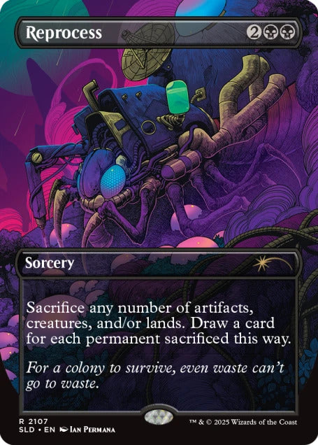 Magic the Gathering Secret Lair Alien Auroras (Non-Foil)
