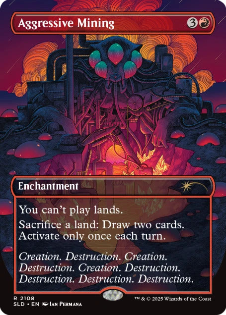 Magic the Gathering Secret Lair Alien Auroras (Non-Foil)