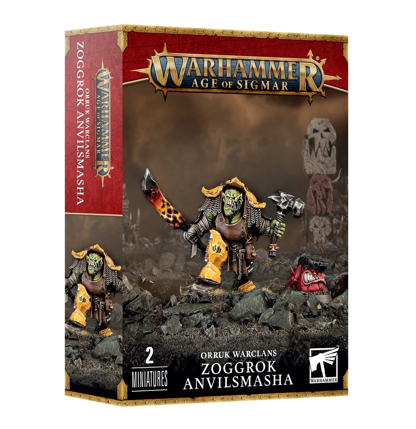 Games Workshop - Warhammer Age of Sigmar - Orruk Warclans - Zoggrok Anvilsmasha