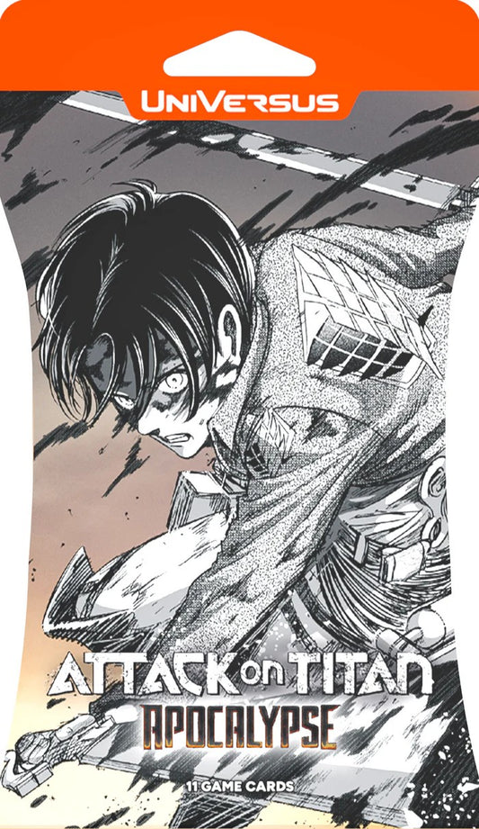 UniVersus CCG: Attack on Titan Apocalypse - Hanger Pack (11 Cards)