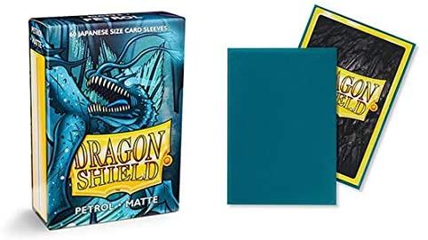 Dragon Shield 60ct Japanese Mini Card Sleeves - Matte Petrol