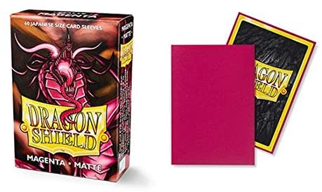 Dragon Shield 60ct Japanese Mini Card Sleeves - Matte Magenta