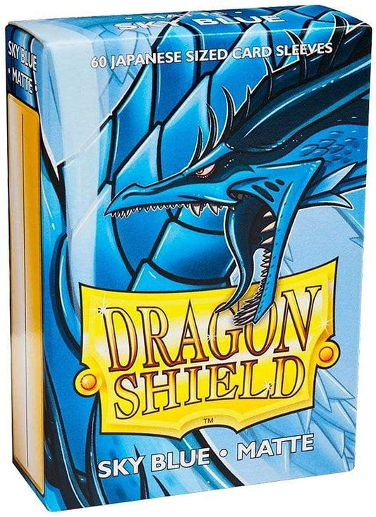 Dragon Shield 60ct Japanese Mini Card Sleeves - Matte Sky Blue