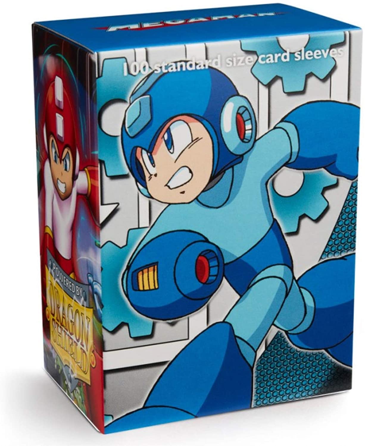 Dragon Shield 100ct Standard Card Sleeves - Classic Art: Megaman