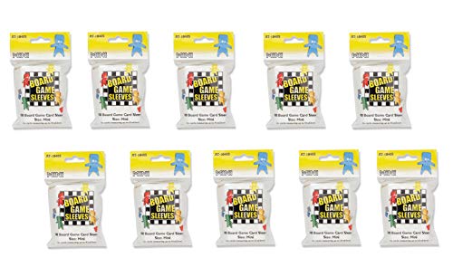 Arcane Tinmen 100ct Board Game Sleeves Display Case (10 Packs) - Mini