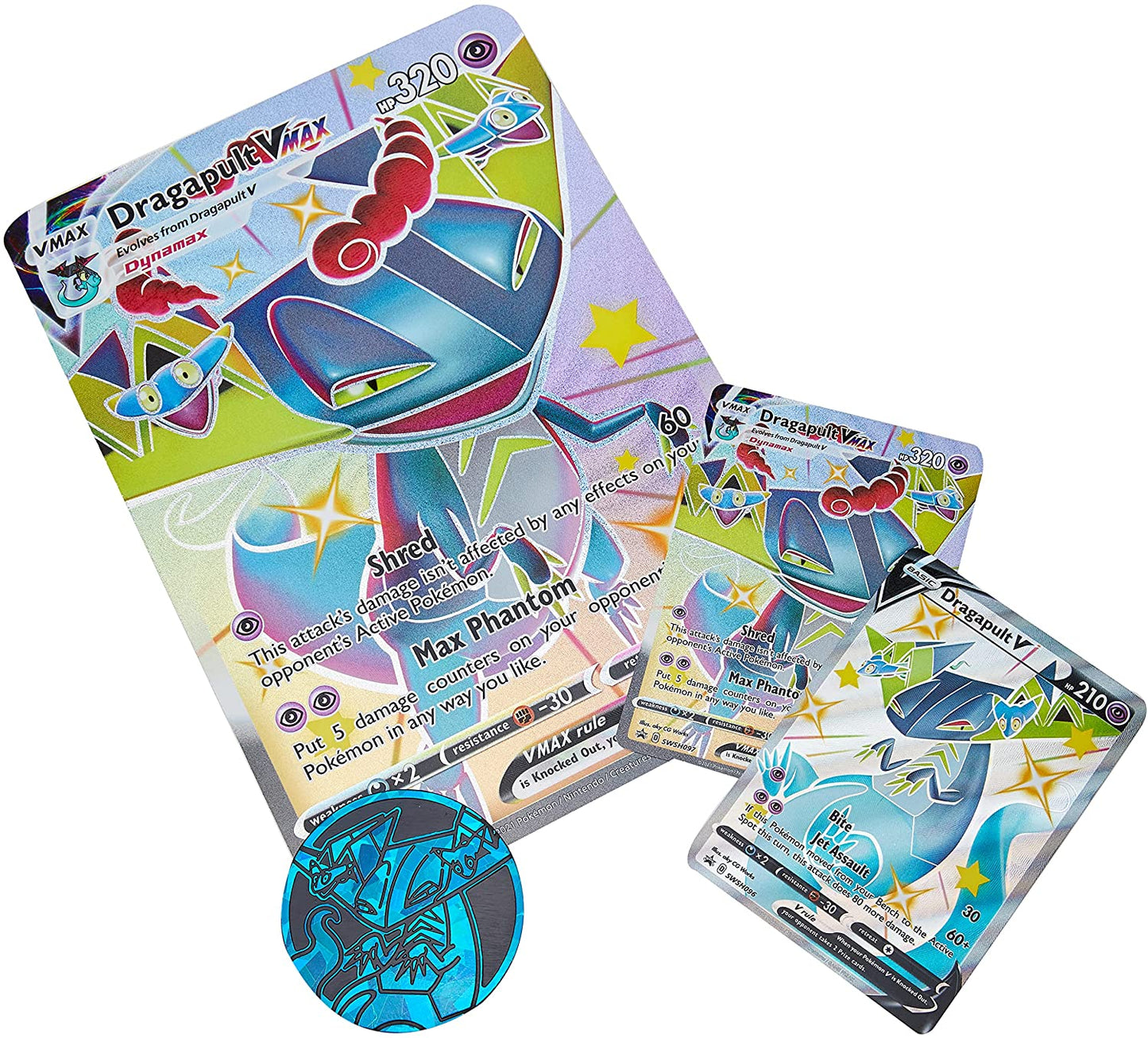 Pokemon TCG: Shining Fates Premium Collection (Shiny Crobat or Shiny Dragapult)