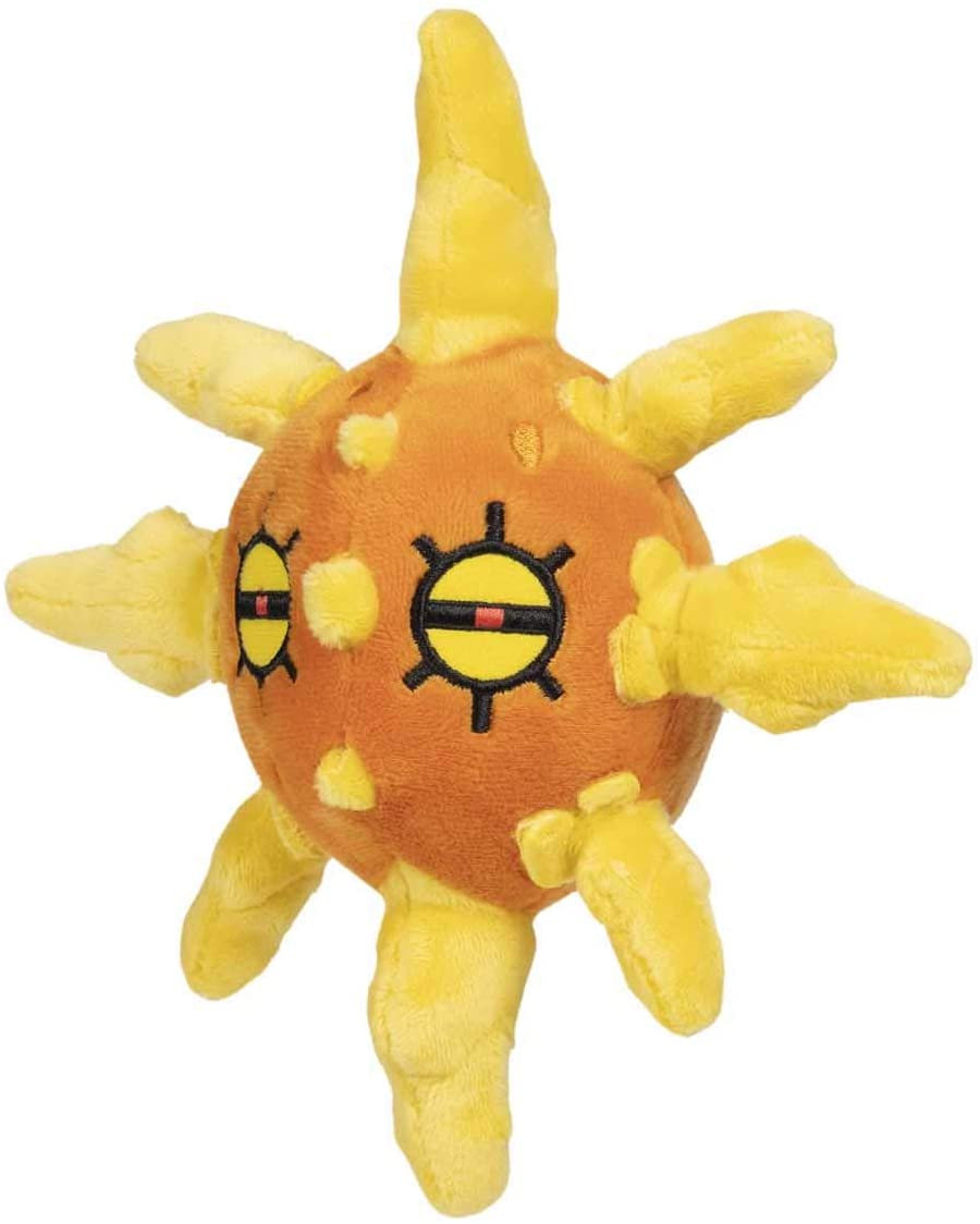 Pokemon Center: Sitting Cuties: Solrock Plush # 338 - Generation 3 - 6 In