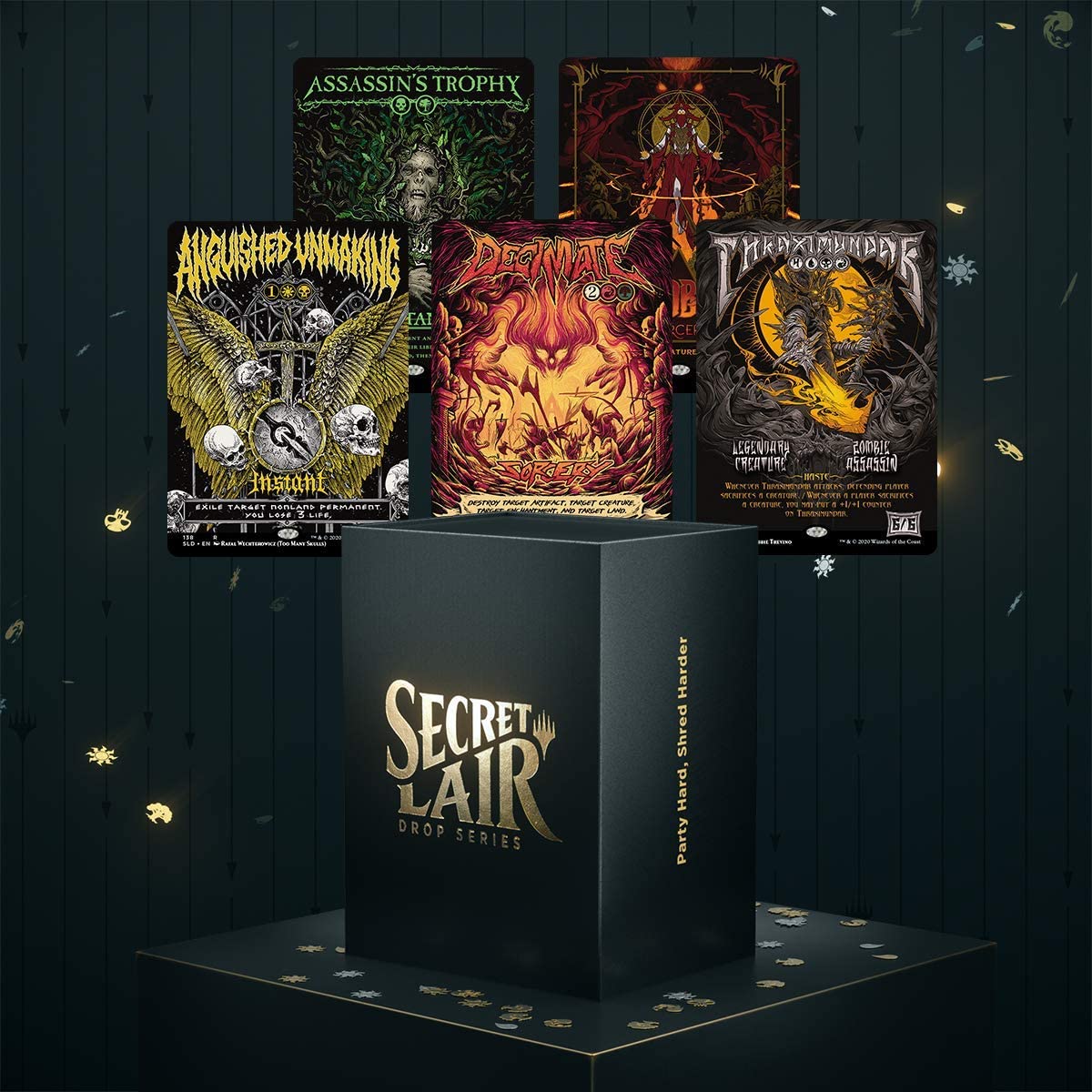 Magic: The Gathering Secret Lair - Non-Foil Edition - Party Hard, Shred Harder