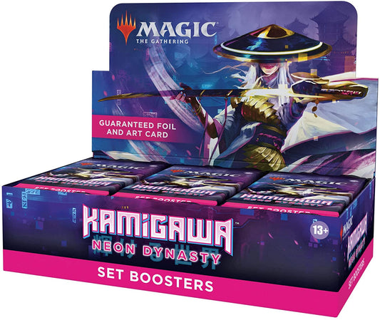 Magic: The Gathering Set Booster Box Case - Kamigawa: Neon Dynasty (Case of 6)