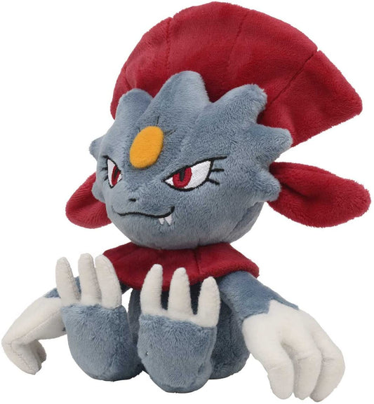 Pokemon 5 Inch Sitting Cuties Plush - Weavile