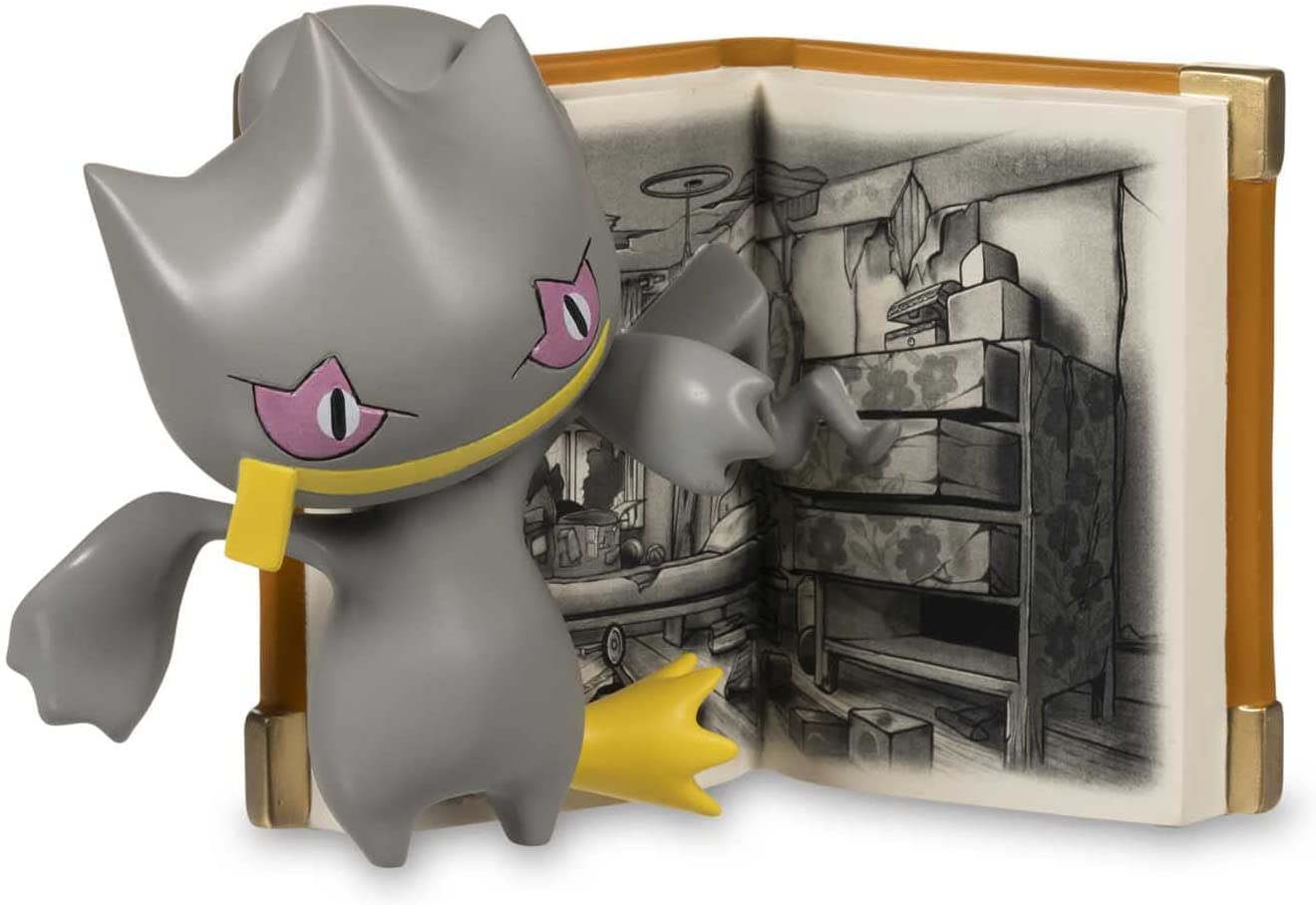 Pokemon Scary Stories Figure - Pokemon Center × Vic Lee - Story of Banette