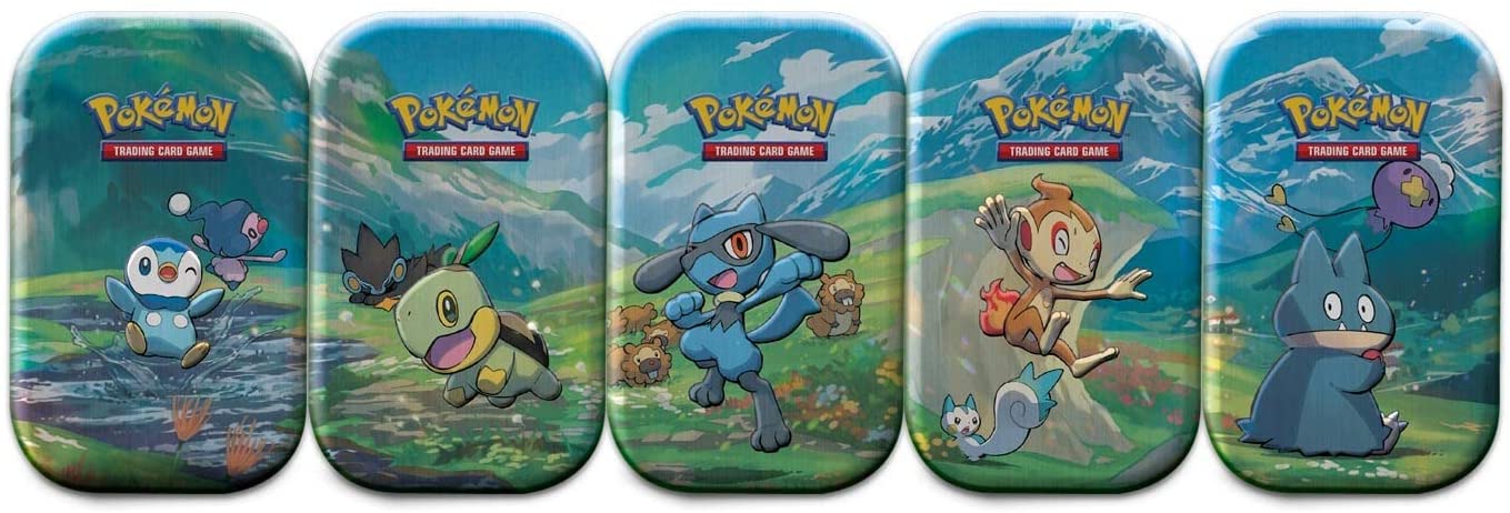Pokemon TCG: Mini Tin Set - Sinnoh Stars - Set of 5