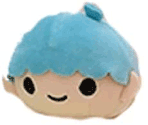 Banpresto Monimaru Pumpkin Mascot Kiki 4 Inch Plush Keychain