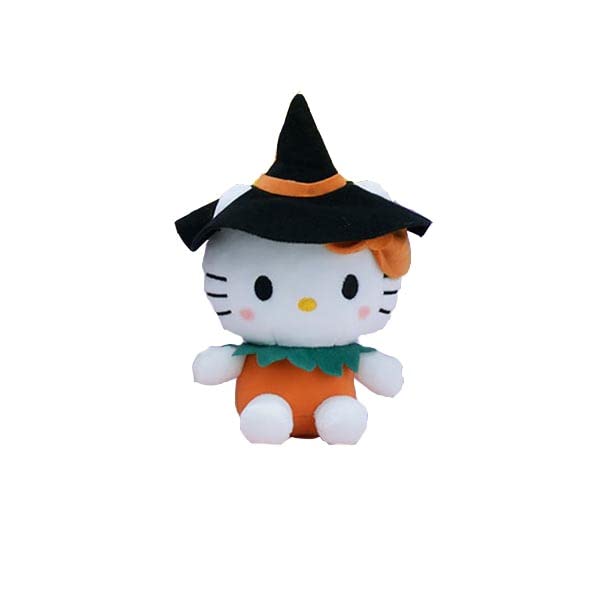 Banpresto Hello Kitty Fancy Dress Party Halloween Cosplay Pumpkin 6 Inch Plush