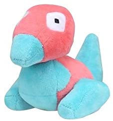 Pokemon Center: Sitting Cuties: Porygon Plush # 137 - Generation 1 - 6 In