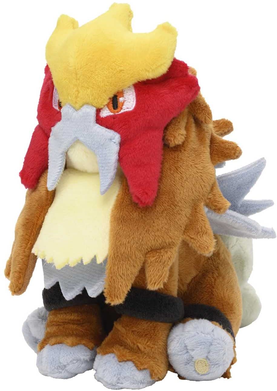 Pokemon 5 Inch Sitting Cuties Plush - Entei