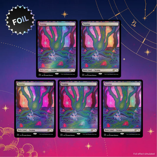 Magic: The Gathering Secret Lair - Premium Foil Edition - The Astrology Lands: Capricorn