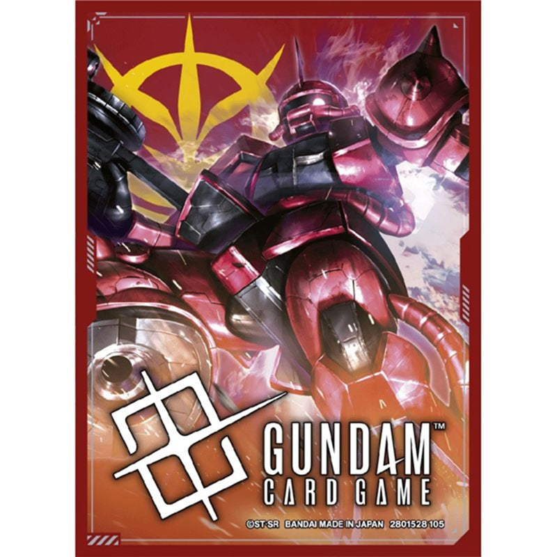 Gundam Card Game - Official Card Sleeves 04 (Char's Zaku /Zeon)