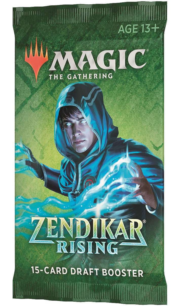 Magic the Gathering Zendikar Rising Draft Booster Pack - 15 Cards
