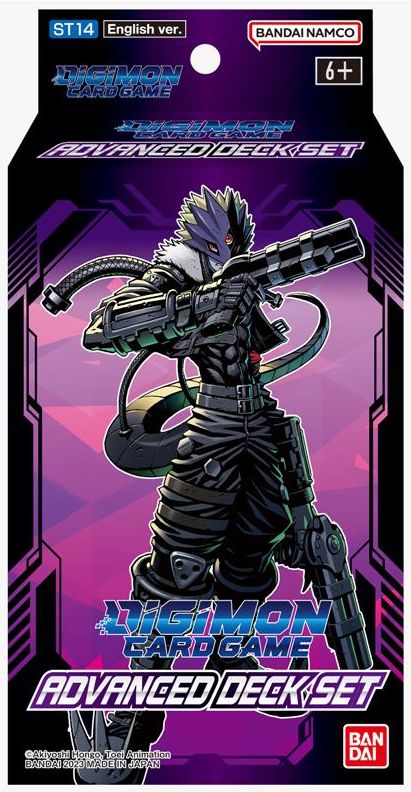 Digimon TCG: Starter Deck Display - Advanced Deck ST14 (Display of 6)