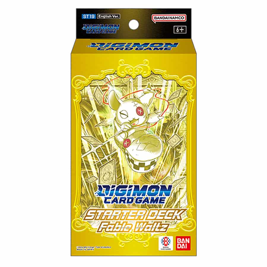 Bandai | Digimon Card Game: Fable Waltz Starter Deck (ST-19) | Trading Card Game | Ages 6+ | 2 Players | 15 Minutes Playing Time