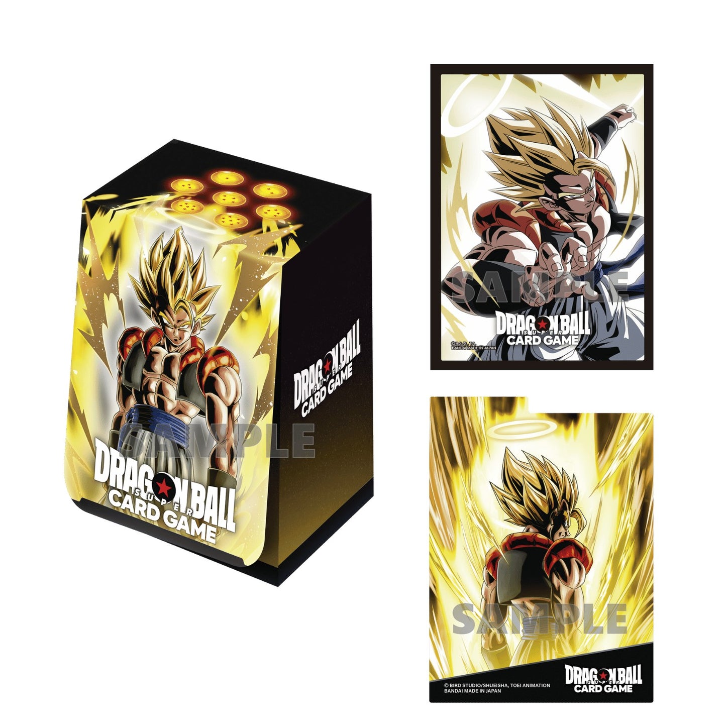 Dragon Ball Super TCG: Fusion World - Official Card Case & Sleeves Set 03 - Gogeta