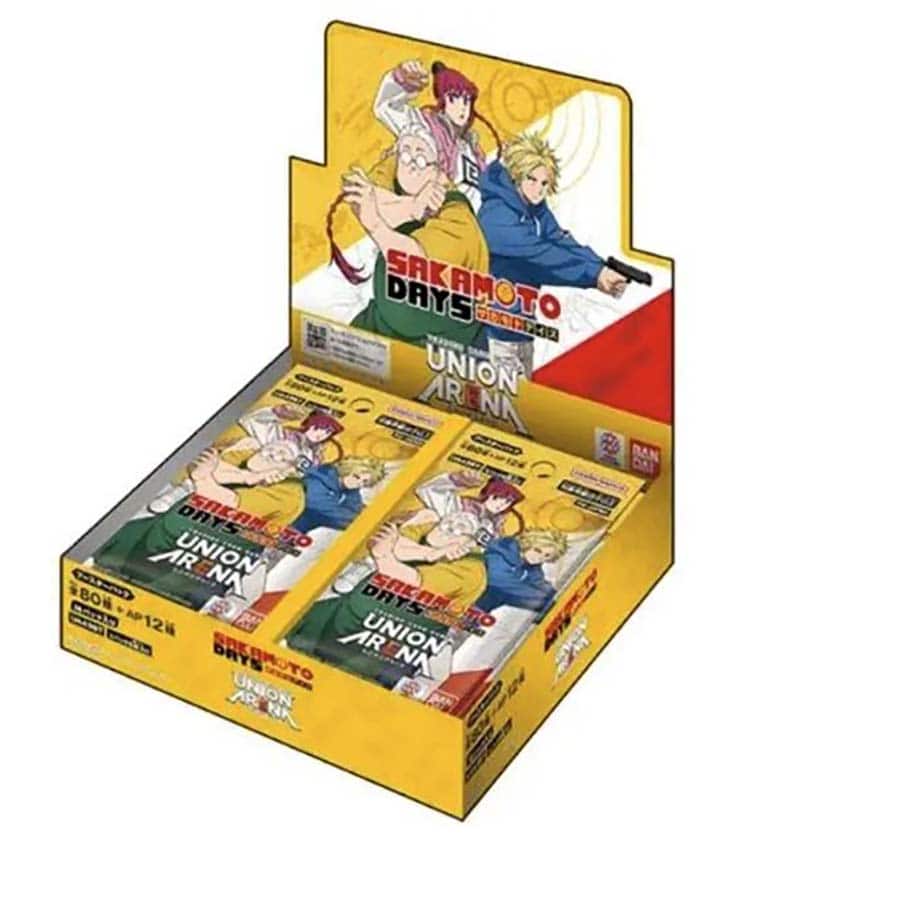 Union Arena CCG: Sakamoto Days Booster Box (UE19BT) - 16 Packs