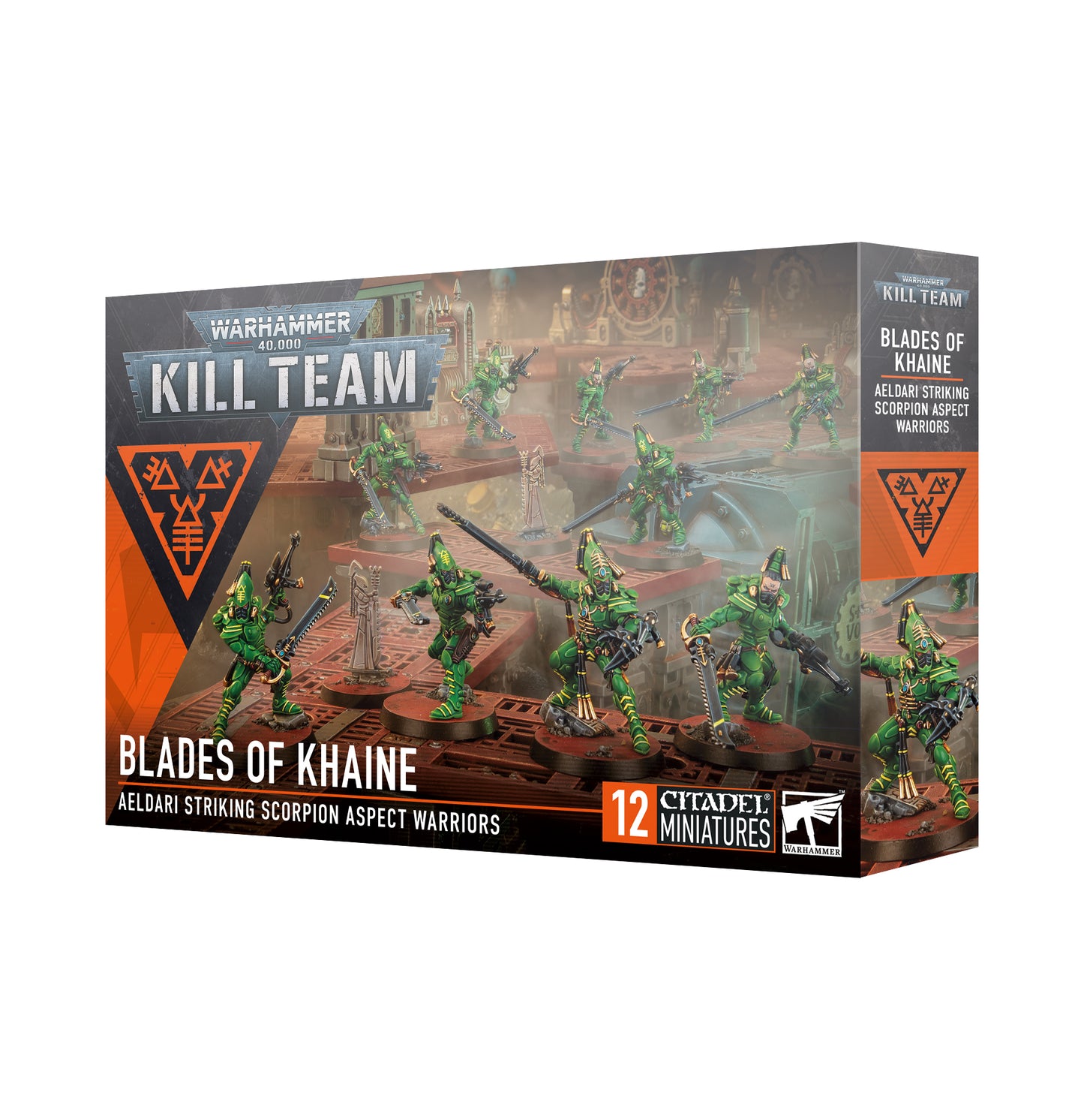 Games Workshop - Warhammer 40K Kill Team - Blades of Khaine - Aeldari Striking Scorpion Aspect Warriors