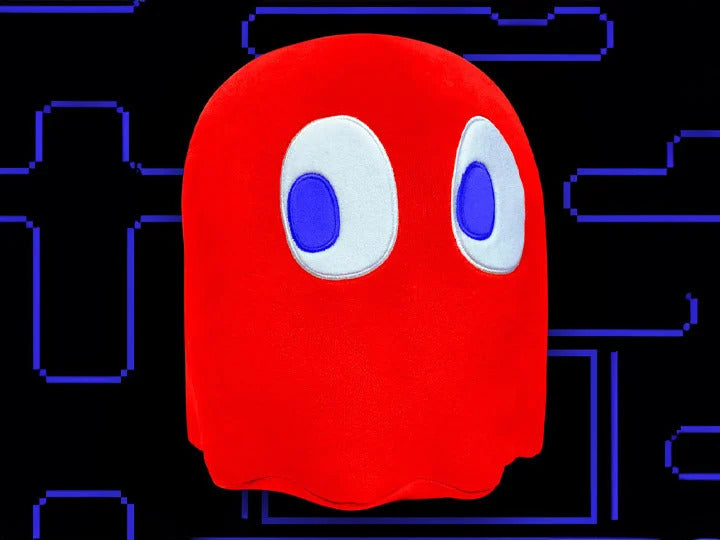 Toynk Pac-Man Blinky Ghost 7-Inch Plush