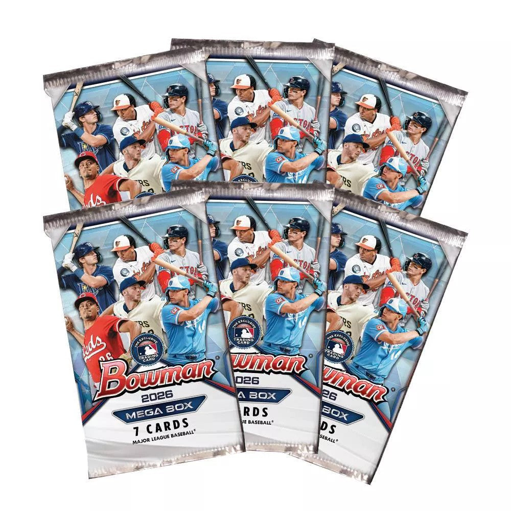2026 Topps MLB Bowman Baseball Trading Card Mega Box