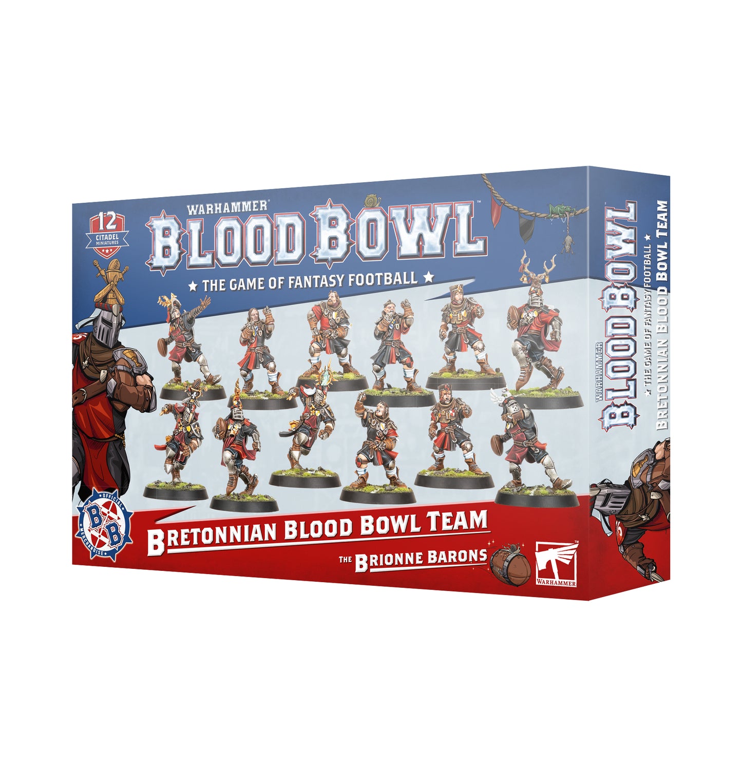 Games Workshop - Blood Bowl - Bretonnian Blood Bowl Team - The Brionne Barons
