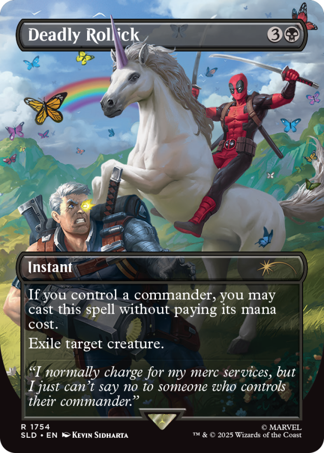 Magic the Gathering Secret Lair x Marvel's Deadpool (Non-Foil)