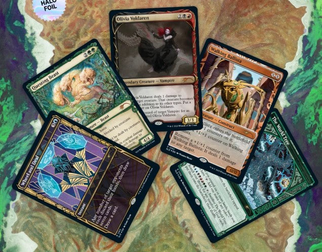 Magic the Gathering Secret Lair Drop: Showcase: March of the Machine Vol. 1 - Halo Foil Edition