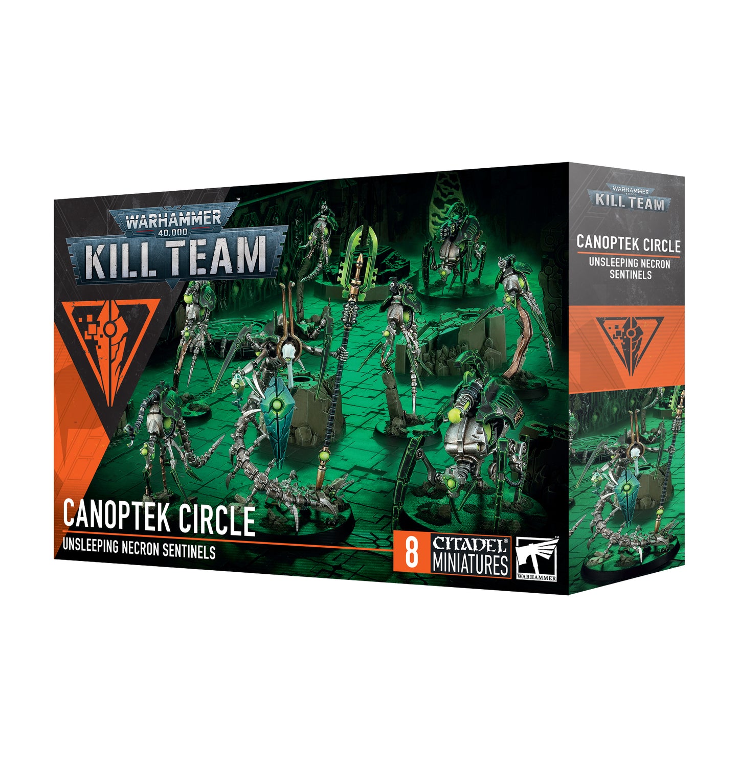 Games Workshop - Warhammer 40K - Kill Team - Canoptek Circle - Unsleeping Necron Sentinels