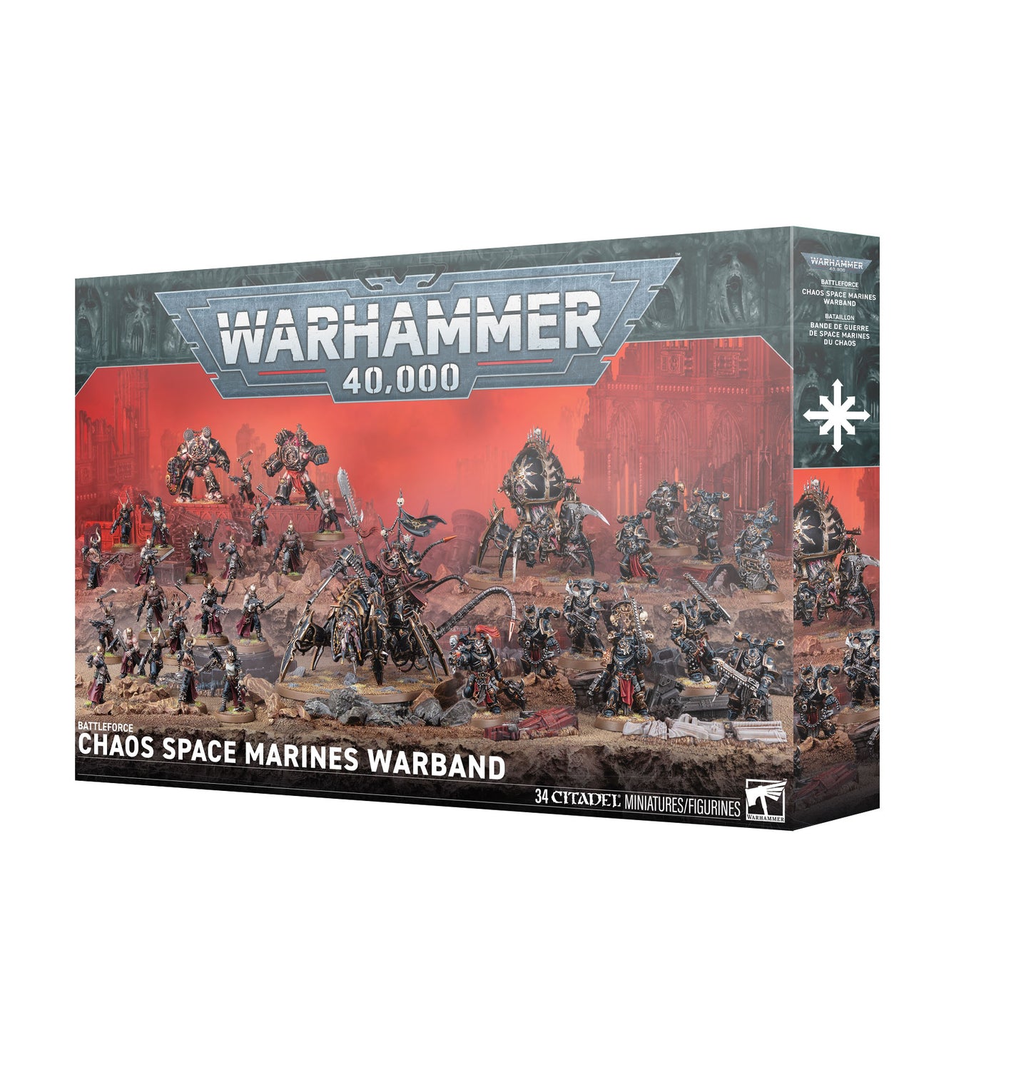 Games Workshop - Warhammer 40K - Chaos space Marines Battleforce - Chaos Space Marines Warband