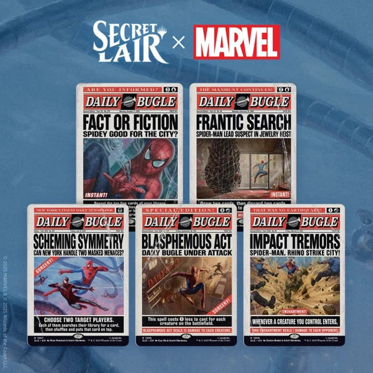Magic the Gathering Secret Lair x Marvel's Spider-Man: Daily Bugle Breaking News (Non-Foil)