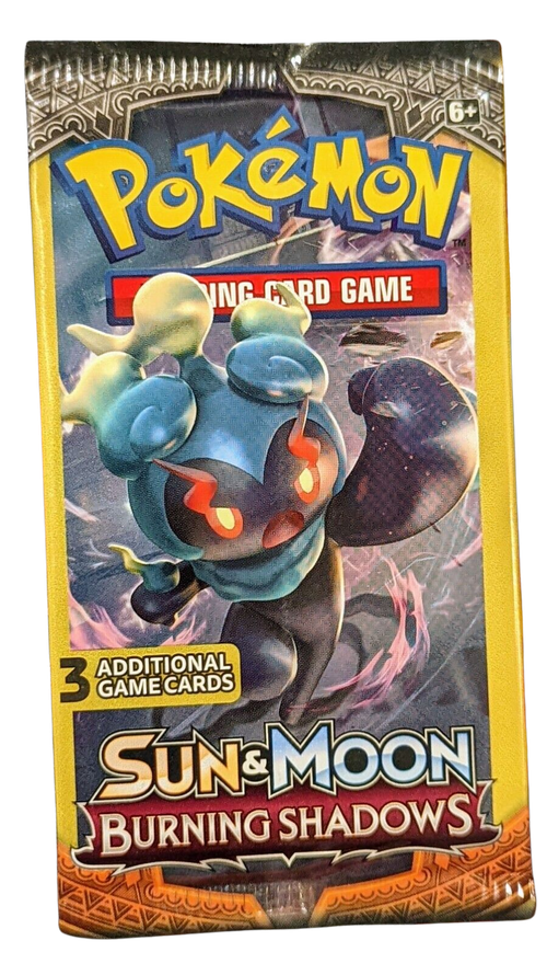 Pokemon Sun & Moon Burning Shadows 3-Card Booster Pack