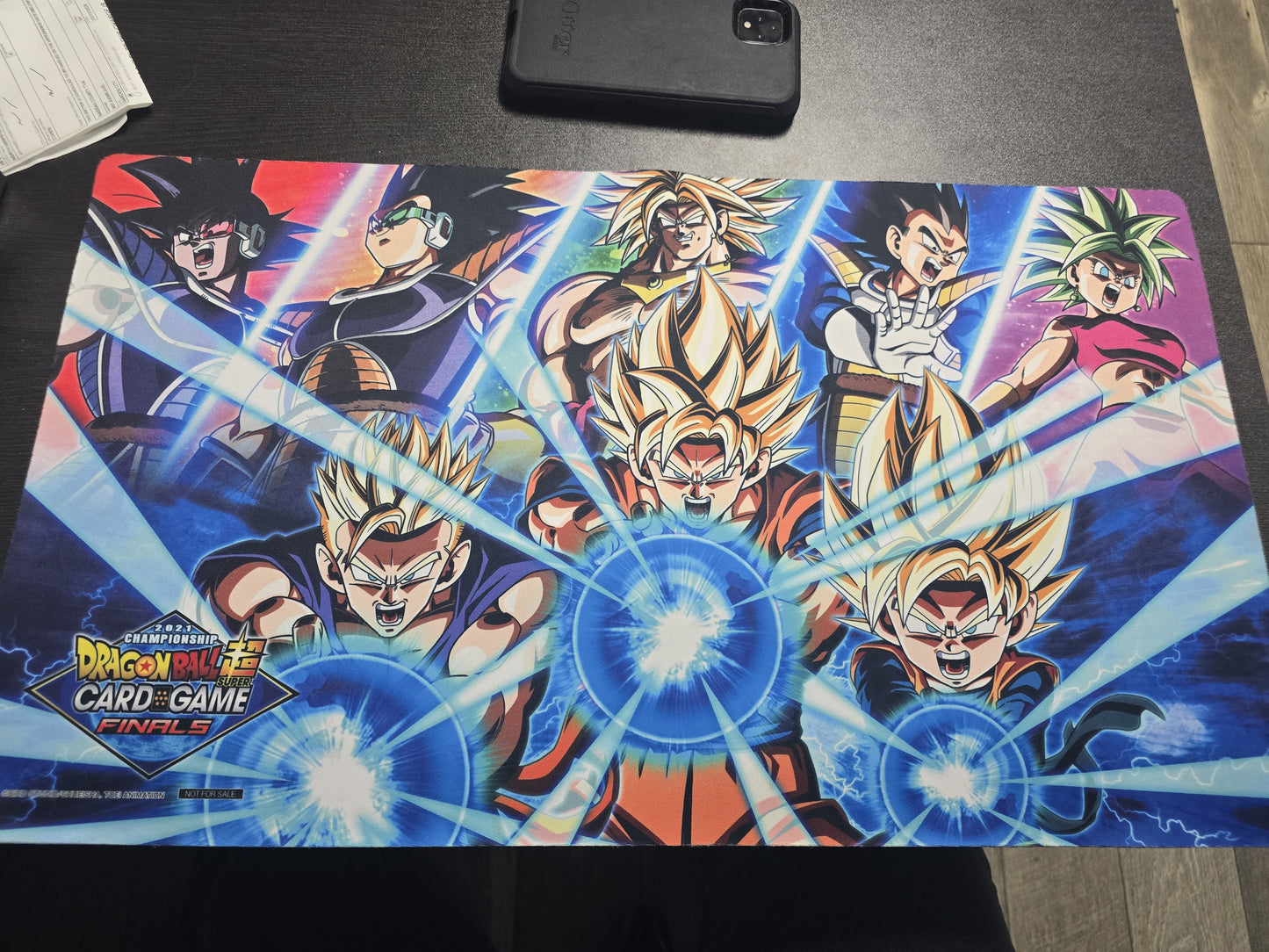 Playmat Dragon Ball Super Card Game Rubber 2021 Championship Finals