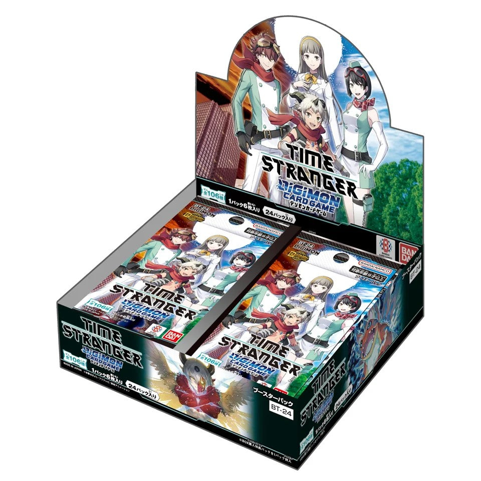 Digimon TCG Time Stranger Booster Box (BT24) - 24 Packs - Presale Ships 01/26/2026