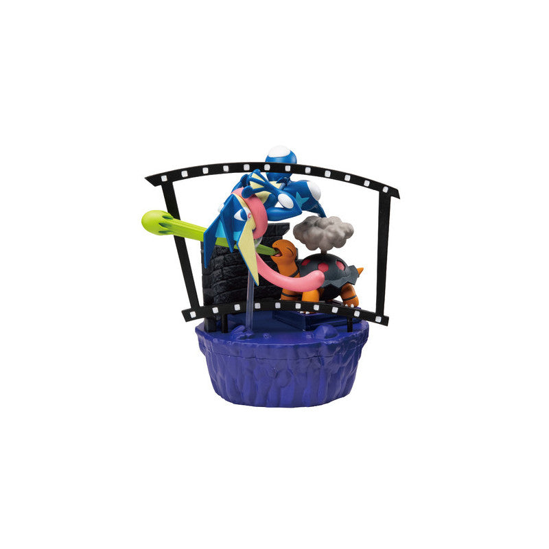 Diorama Figure Greninja Pokemon Midnight Agent The Cinema
