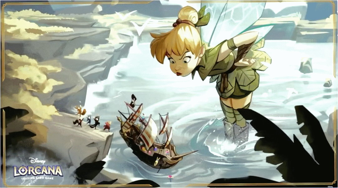 Lorcana TCG: Ursula's Return: Playmat - Tinkerbell