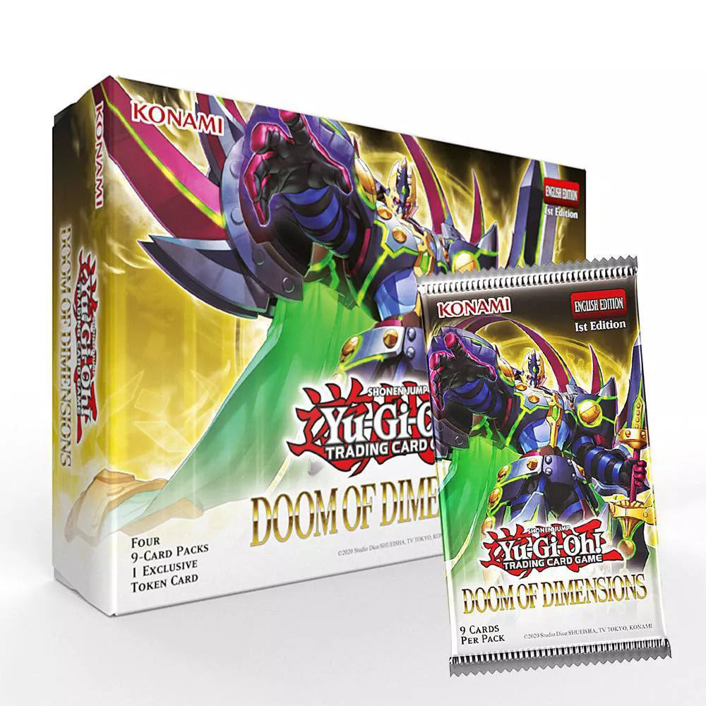 Yu-Gi-Oh! TCG: Doom of Dimensions Tuck Box (4 Packs)
