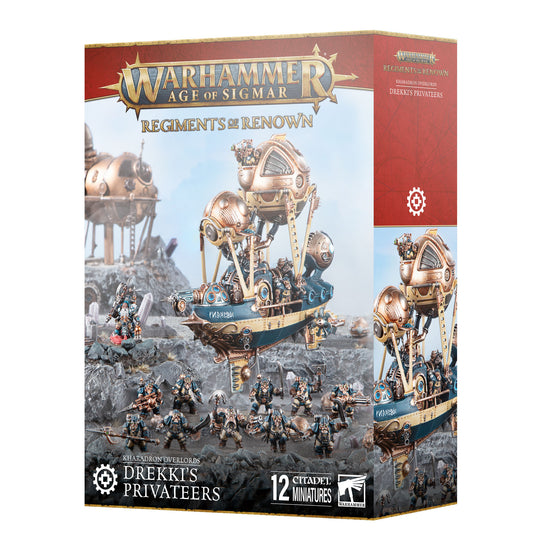 Games Workshop - Warhammer Age of Sigmar - Kharadron Overlords - Drekki's Privateers Regiment of Renown