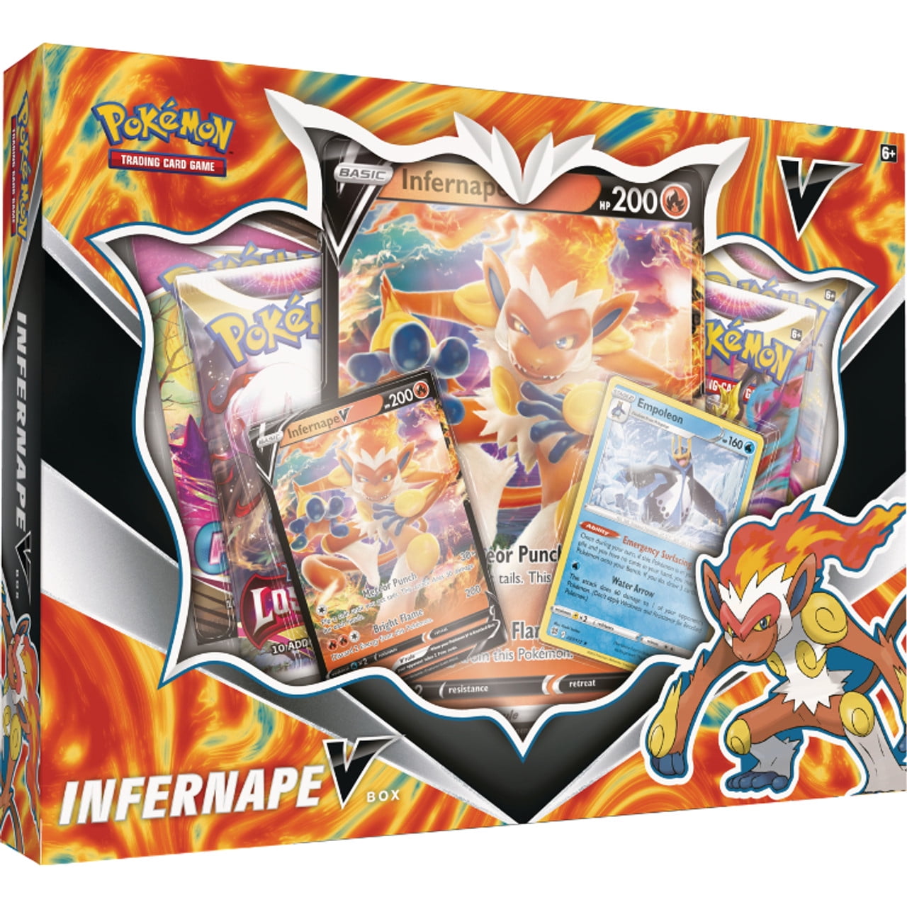 Pokemon Trading Cards: Infernape V Box